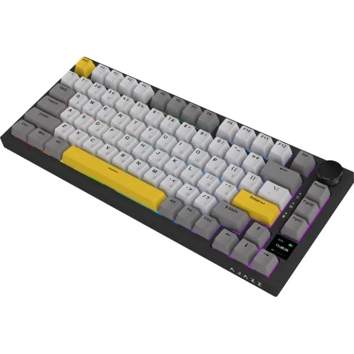 Ajazz AK820 Pro Flying Fish Switch Black RGB USB/Wireless/Bluetooth UA Black (AK820PRO-FF-BGY) (UA) ; Призначення: для телевізора;
