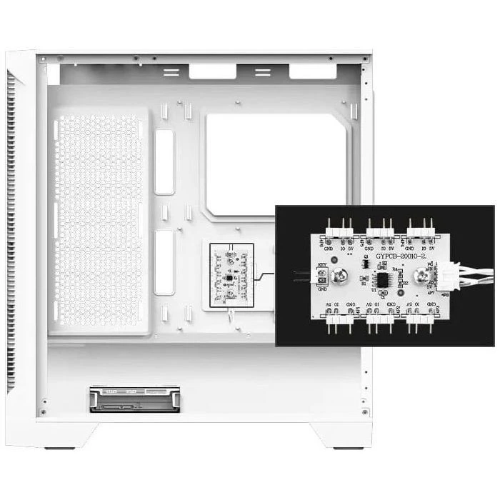 MSI MAG FORGE 320R WHITE AIRFLOW (UA) ; Типорозмір: Miditower; Спосіб