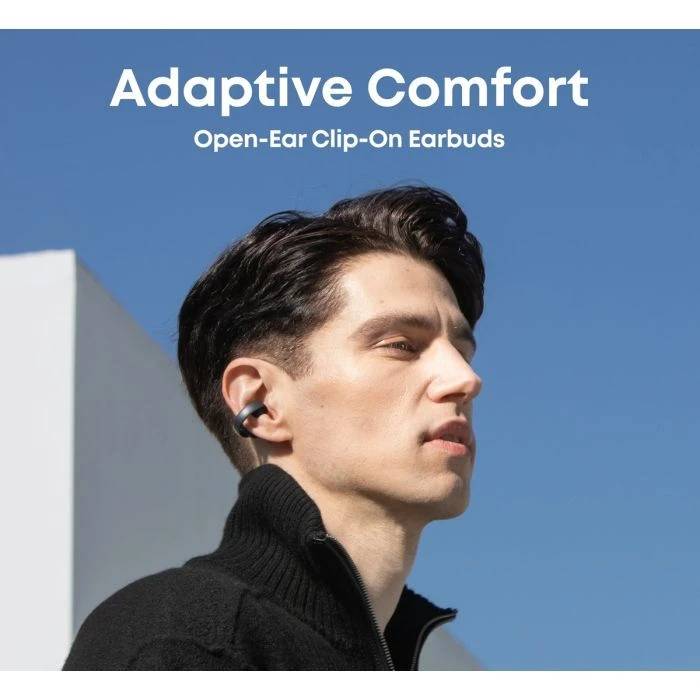 Навушники Anker SoundCore AeroClip Black (A3388G11) (UA)