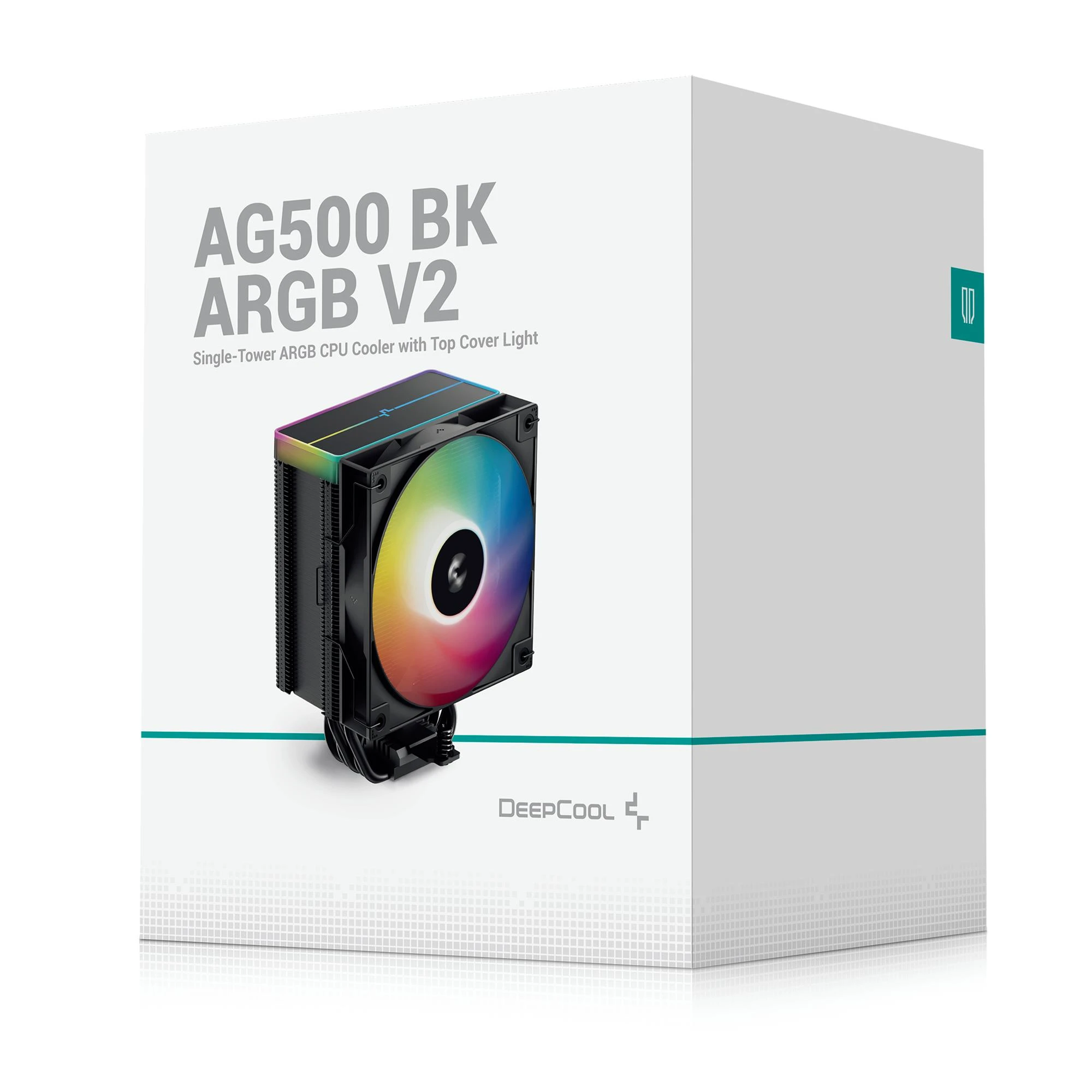 Кулер процессорный DeepCool AG500 BK ARGB V2 (R-AG500-BKAMMN-GJD) (UA)
