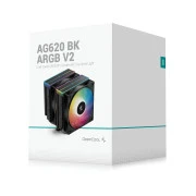 Кулер процесорний DeepCool AG620 BK ARGB V2 (R-AG620-BKAMMN-GJD) (UA)