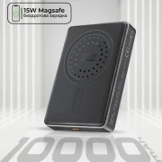 Promate Blade-10 MagSafe 10000mAh 20W Black (blade-10.black)