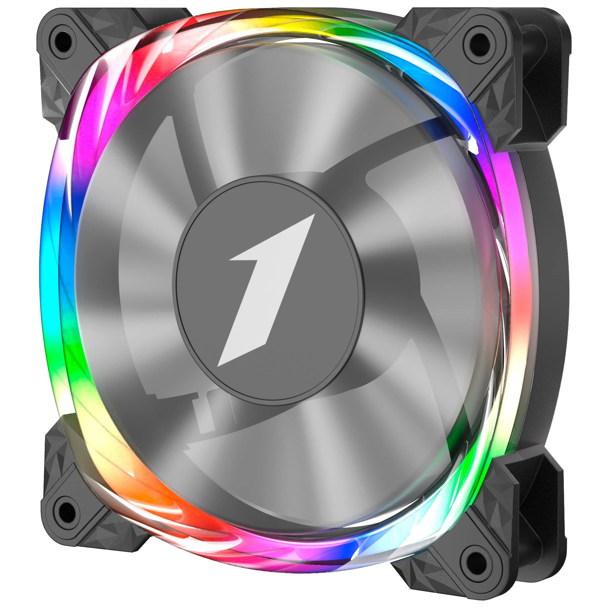 Вентилятор 1stPlayer FS7 Black (FS7-BK-1IN1) (UA) Діаметр вентилятора: 120 мм;