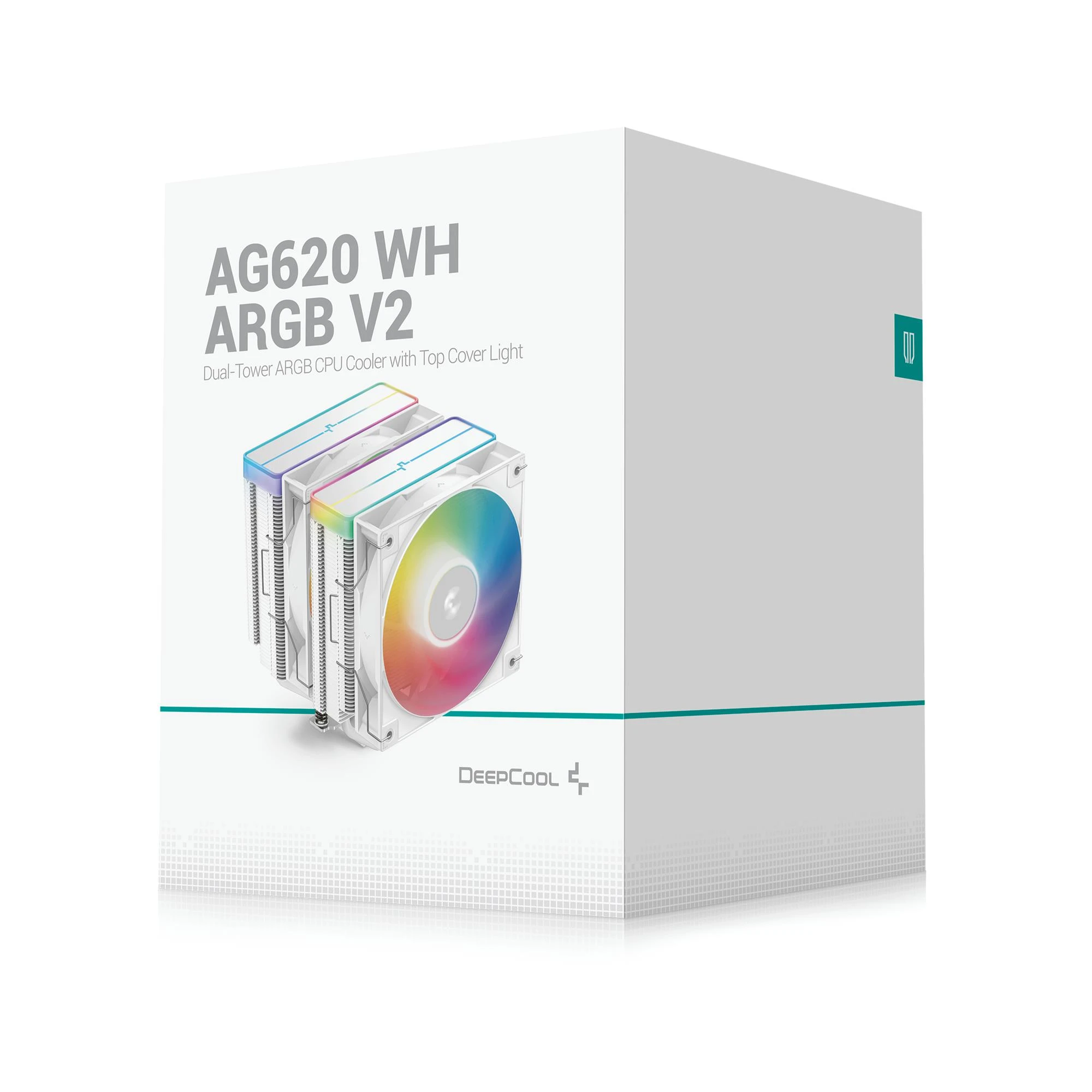 Кулер процессорный DeepCool AG620 WH ARGB V2 (R-AG620-WHAMMN-GJD) (UA)