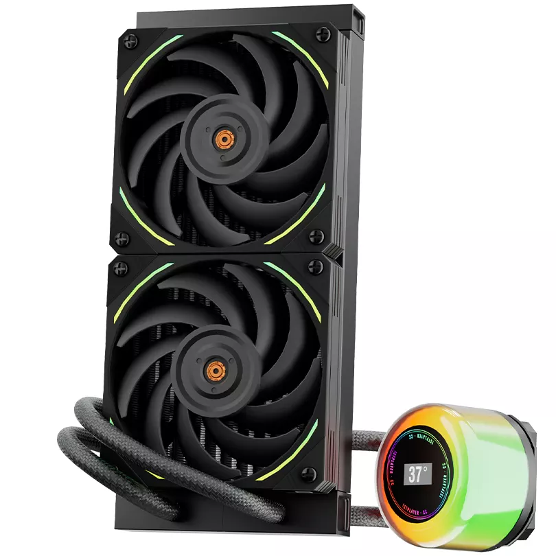 Система водяного охолодження 1stPlayer CC-240 Black Тип роз'єму: 3-pin, 4-pin; Тип