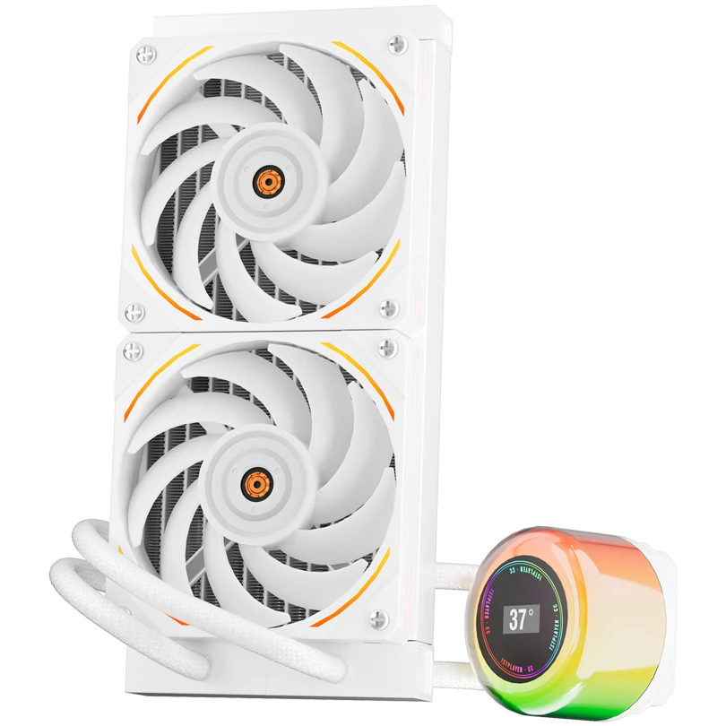 Система водяного охлаждения 1stPlayer CC-240 White