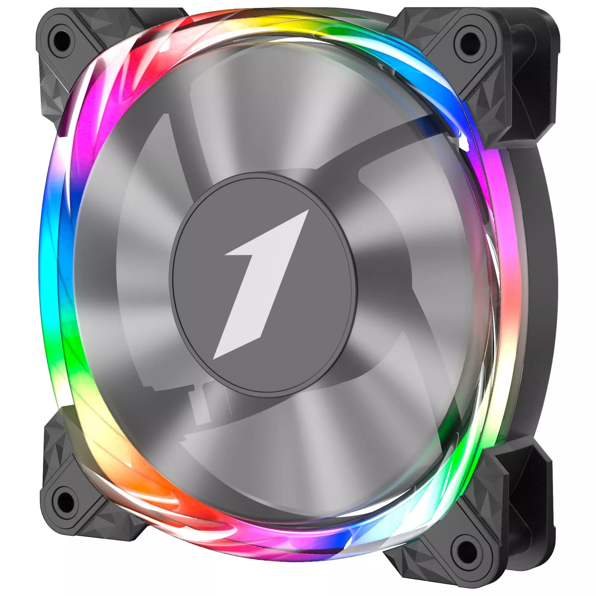 Вентилятор 1stPlayer FS7 Black (FS7-BK-1IN1) (UA) Діаметр вентилятора: 120 мм;