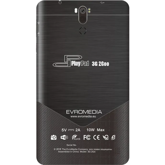 EvroMedia PLAY PAD 3G 2Goo (UA) Система: Android 8.1 / Діагональ