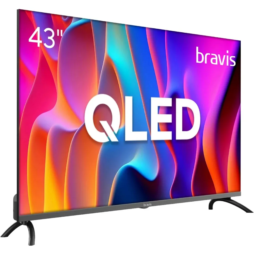 Bravis 43K7000Q QLED-телевізор / Діагональ 43