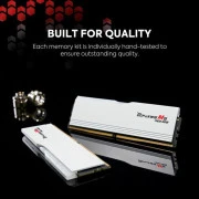 DDR5 32GB (2x16GB) 6000 MHz Ripjaws M5 Neo RGB Matte White G.Skill (F5-6000J3636F16GX2-RM5NRW) (UA)