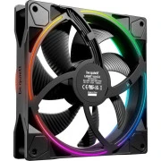 Кулер для корпусу Be quiet! Light Wings 140mm PWM Reverse чорний (BL134) (UA)