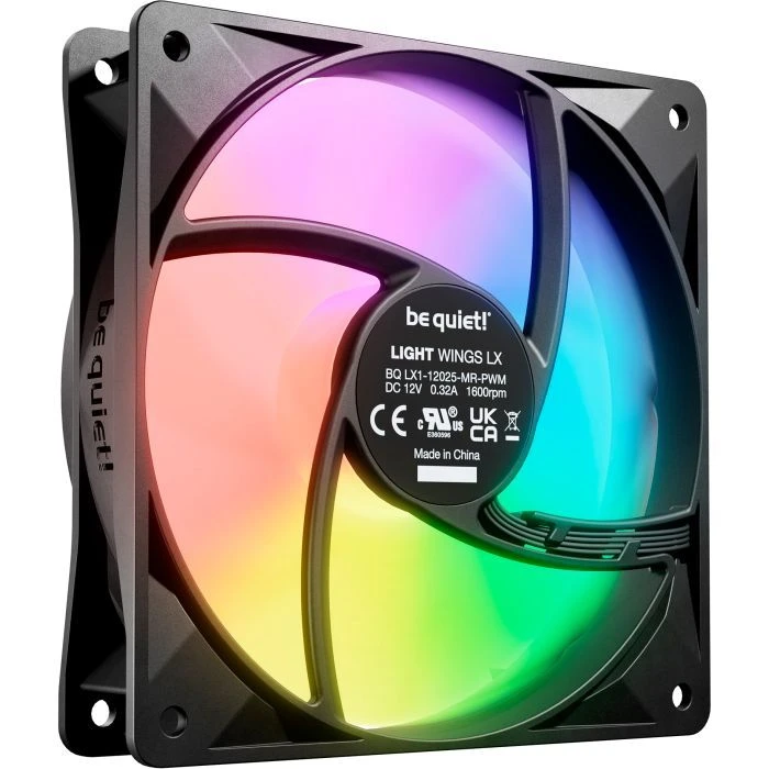 Кулер для корпусу Be quiet! LIGHT WINGS LX 120mm PWM (BL120) (UA)