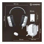 Навушники GamePro Genesis Hunter White (HS1350W) (UA)