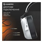 Навушники GamePro Genesis Hunter White (HS1350W) (UA)