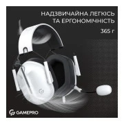 Навушники GamePro Genesis Hunter White (HS1350W) (UA)