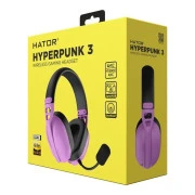 Навушники Hator Hyperpunk 3 Wireless Hi-Res SyncHUB connection Cyber Violet (ESH19) (UA)