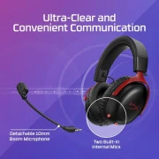Навушники HyperX Cloud III S Wireless/USB-A/USB-C Black/Red (A59Z0AA) (UA)