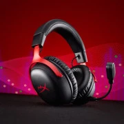 Навушники HyperX Cloud III S Wireless/USB-A/USB-C Black/Red (A59Z0AA) (UA)