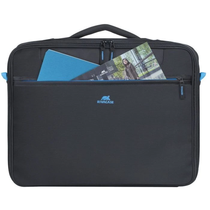 Сумка для ноутбука RivaCase 16 collection Regent, black (8087Black) (UA) ; Тип сумки: сумка; Рекомендуемый