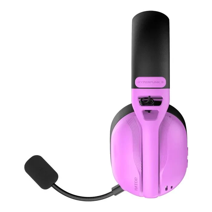 Навушники Hator Hyperpunk 3 Wireless Hi-Res SyncHUB connection Cyber Violet (ESH19) (UA) ; Призначення: для телевізора,