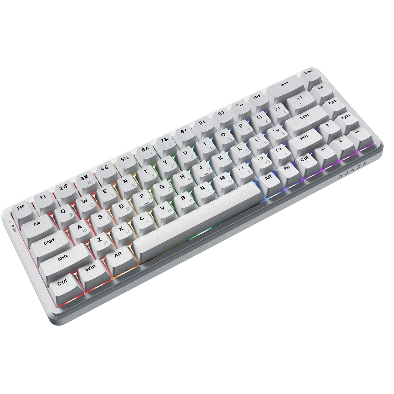 Ajazz AK680 Max Magnetic Switch White (AK680-WM-W-A) (UA) Тип клавіш: механічні; Джерело