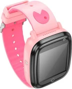 Дитячі смарт-годинники Hoco Y100 Pink (6942007625647) (UA)