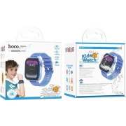 Дитячі смарт-годинники Hoco Y101 Blue (6942007626439) (UA)