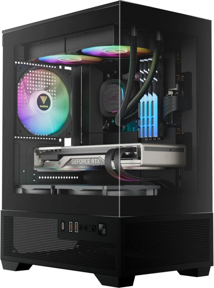 GAMDIAS AURA GC9M ELITE ARGB (4711514503135) (UA) Бренд: GAMDIAS; Форм-фактор