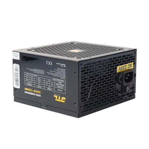 GTL Gaming Star (GTLGS500BK) 500W Форм-фактор: ATX; Потужність: 500 Вт;