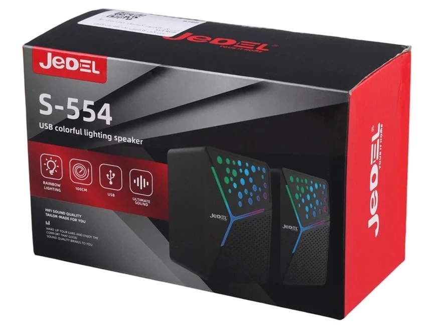 Jedel S-554 Формат акустики: 2.0; Тип: