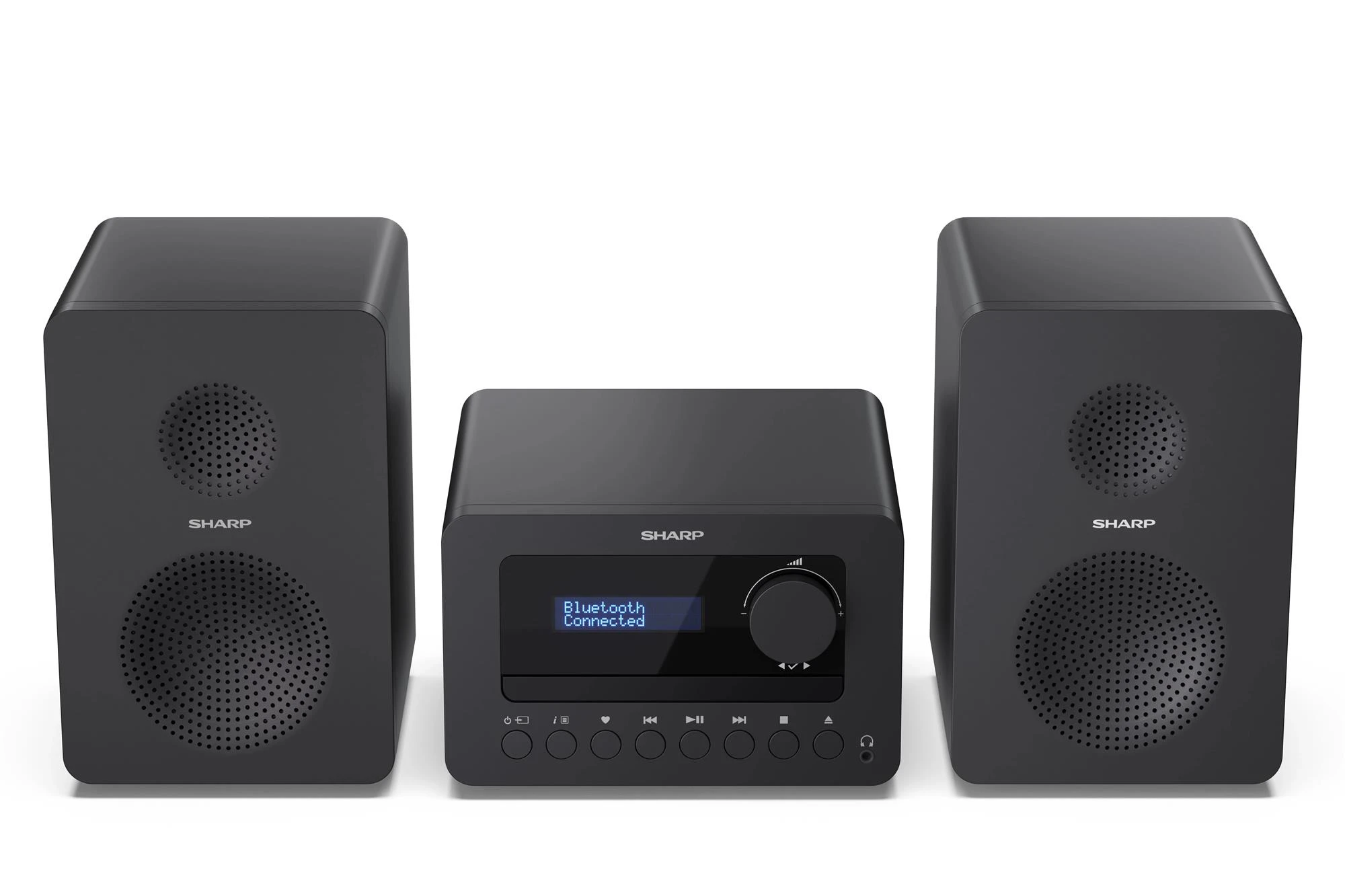 Микросистема Sharp Micro Sound System Black (XL-B514(BK)) Тип: Микросистема; Формат: 2.1;