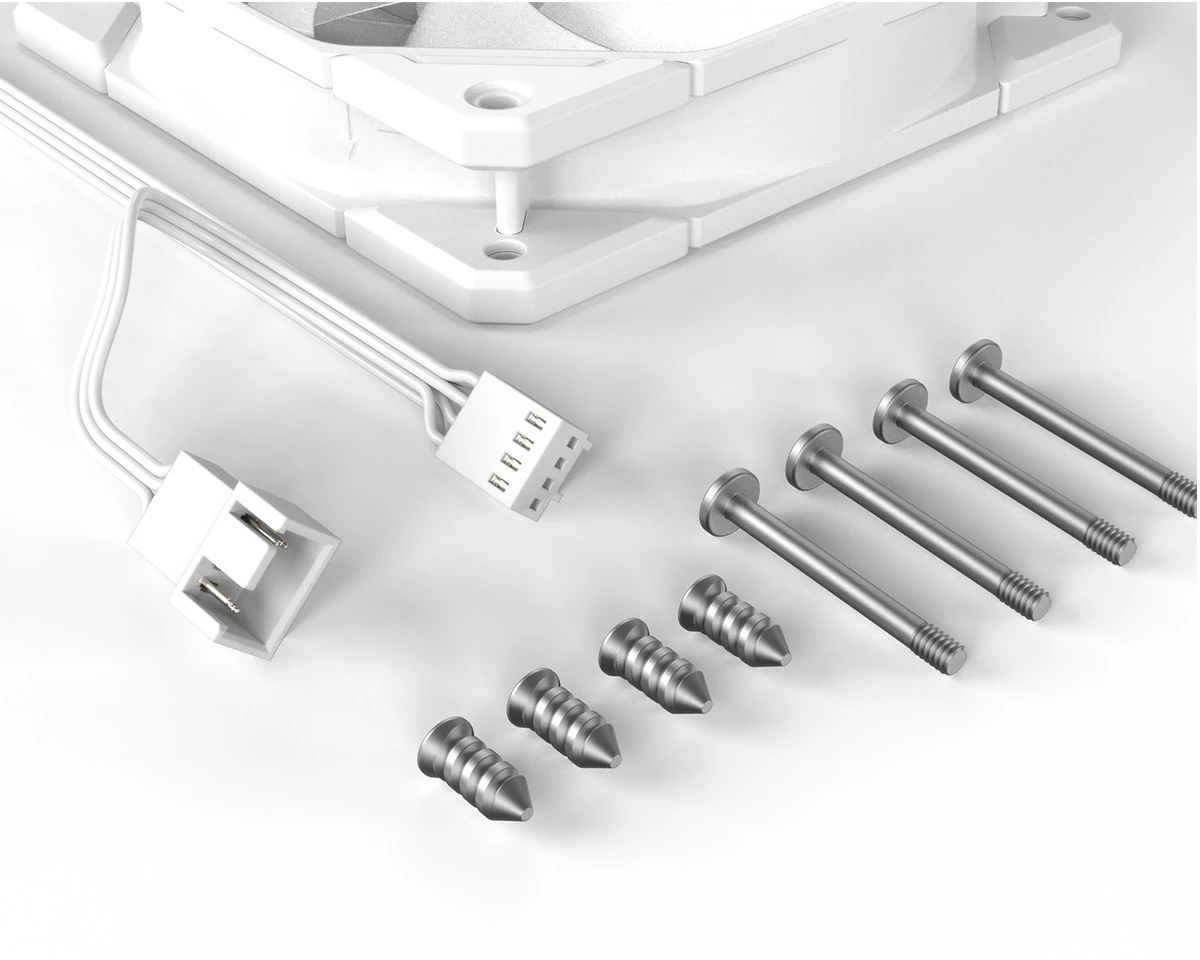 Вентилятор ID-Cooling TF-12025-Pro SW Trio White Діаметр вентилятора: 120 мм;