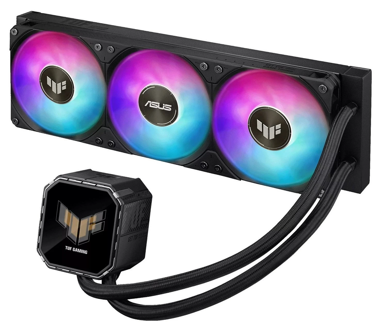 Система водяного охолодження Asus TUF Gaming LC III 360 ARGB LCD (90RC01A1-B0EAY0) (UA) Тип роз'єму: 4-pin; Тип підшипника: