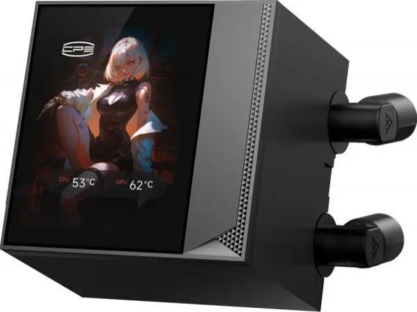 Водяное охлаждение PCCooler DA360 PRO ARGB Display Black (UA)