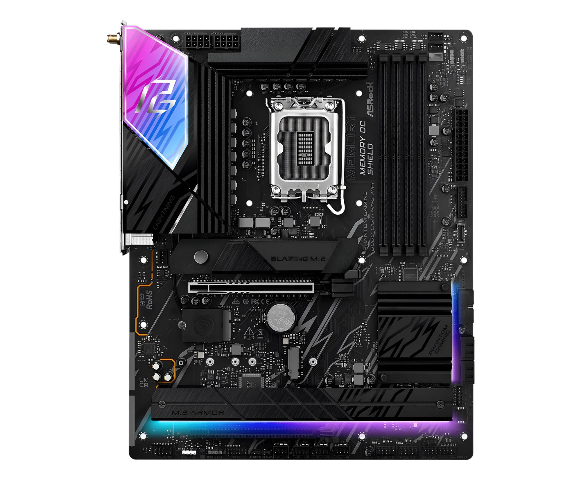 ASRock B860 Lightning WiFi EU Конструкція блоку живлення: