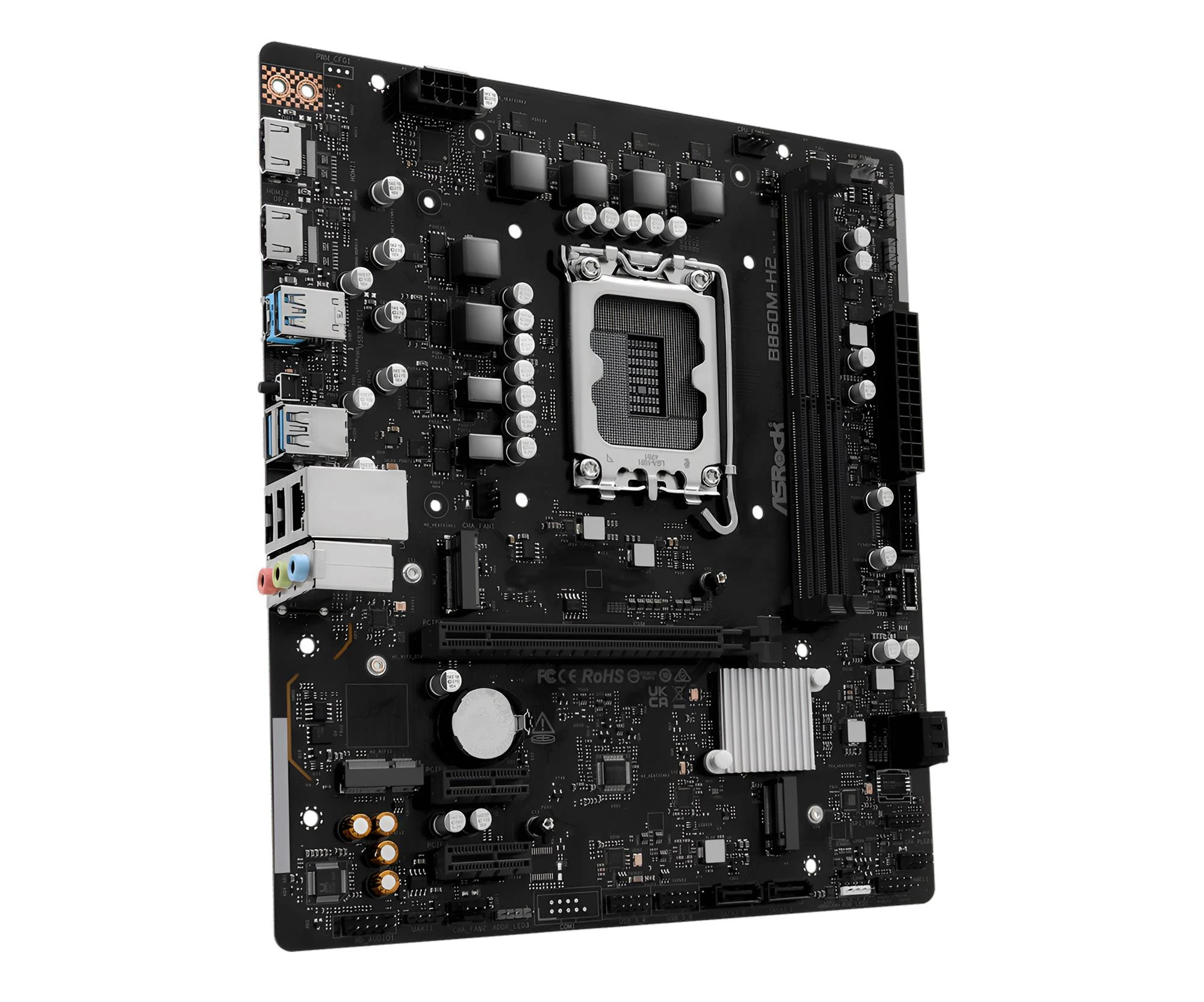 ASRock B860M-H2 EU Конструкція блоку живлення: