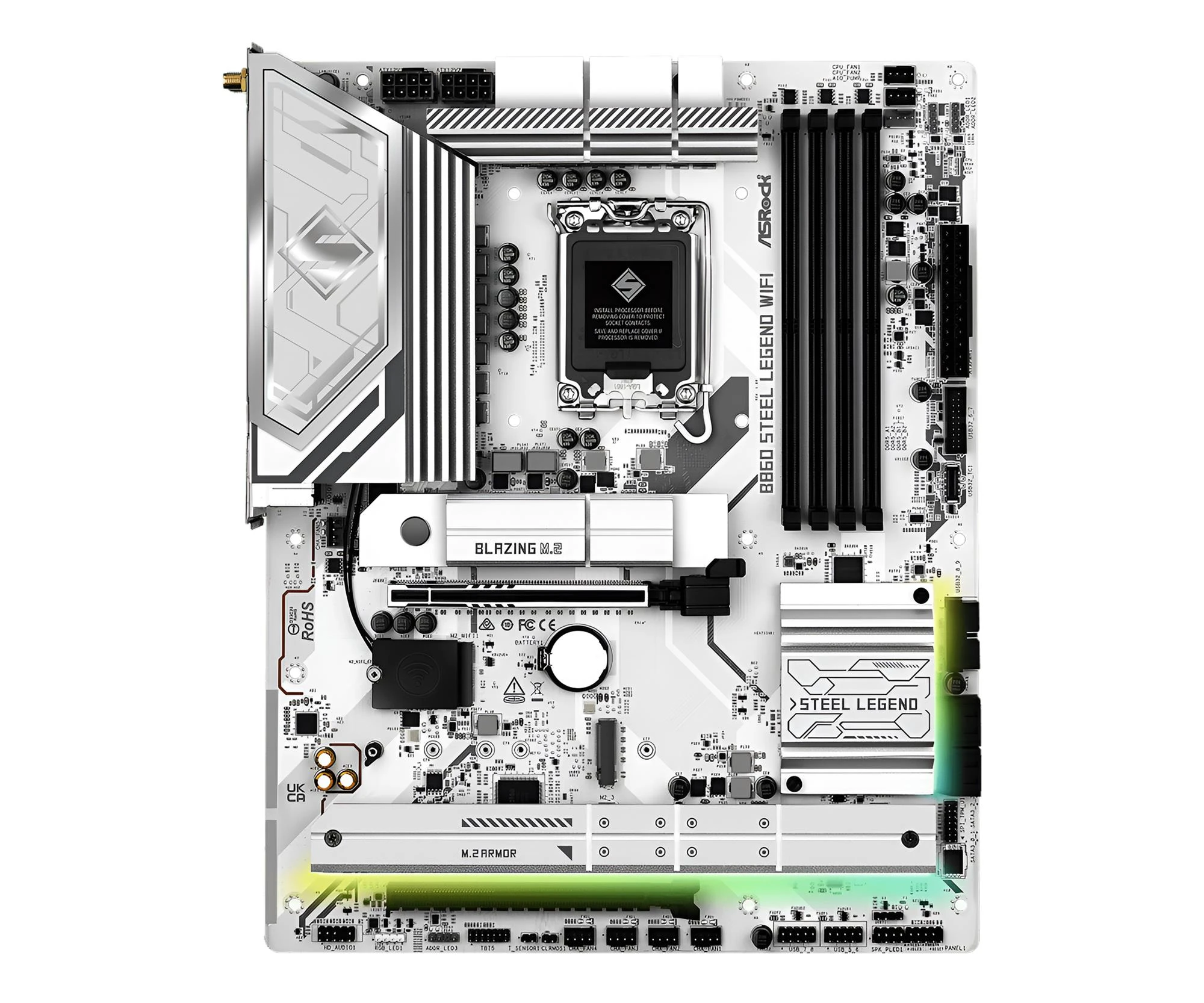 ASRock B860 Steel Legend WiFi EU Сумісність з SSD-накопичувачами