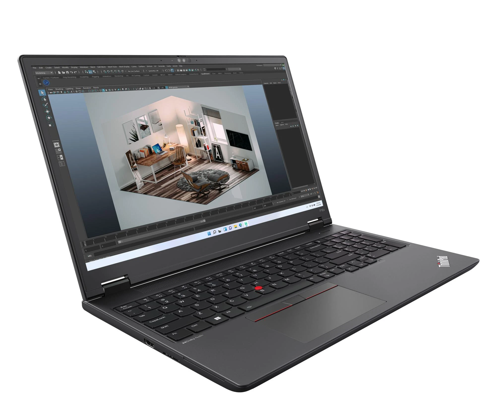 Lenovo ThinkPad P16v Ryzen 7 PRO 7840HS/32GB/1TB/Win11P (21FE0011PB) Процессор: AMD Ryzen™ 7 PRO 7840HS (8 ядер,