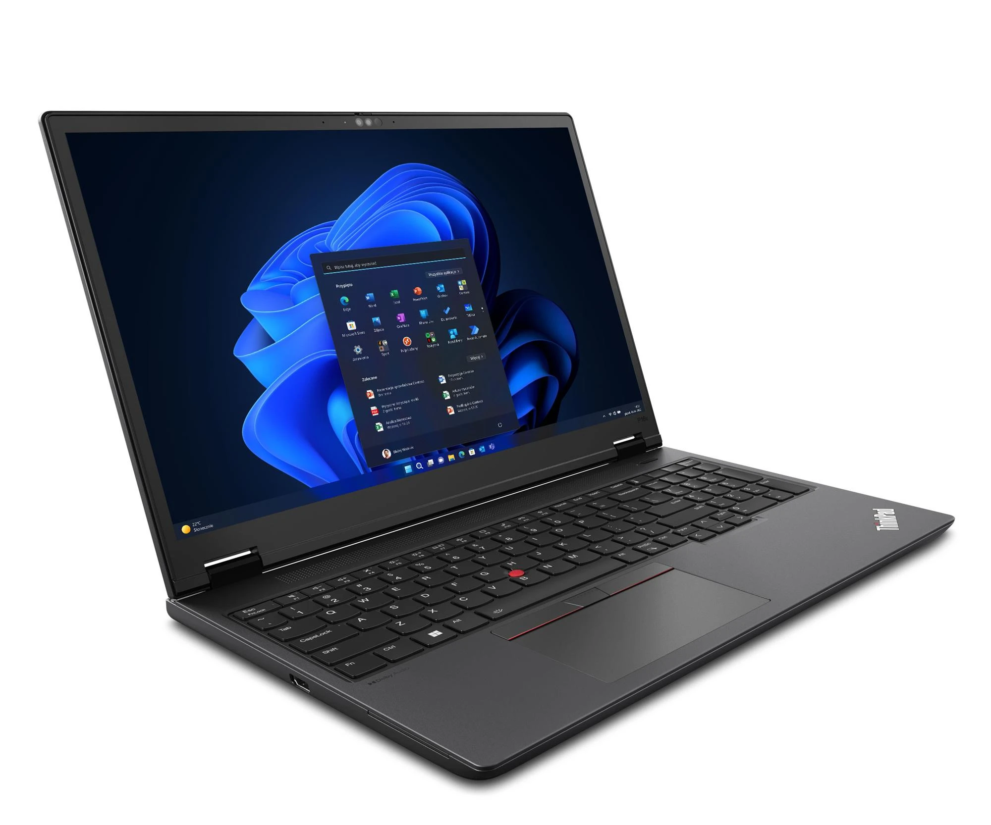 Lenovo ThinkPad P16v Ultra 9-185H/64GB/1TB/Win11P (21KX0010PB) Процессор: Intel® Core™ Ultra 9 185H (16