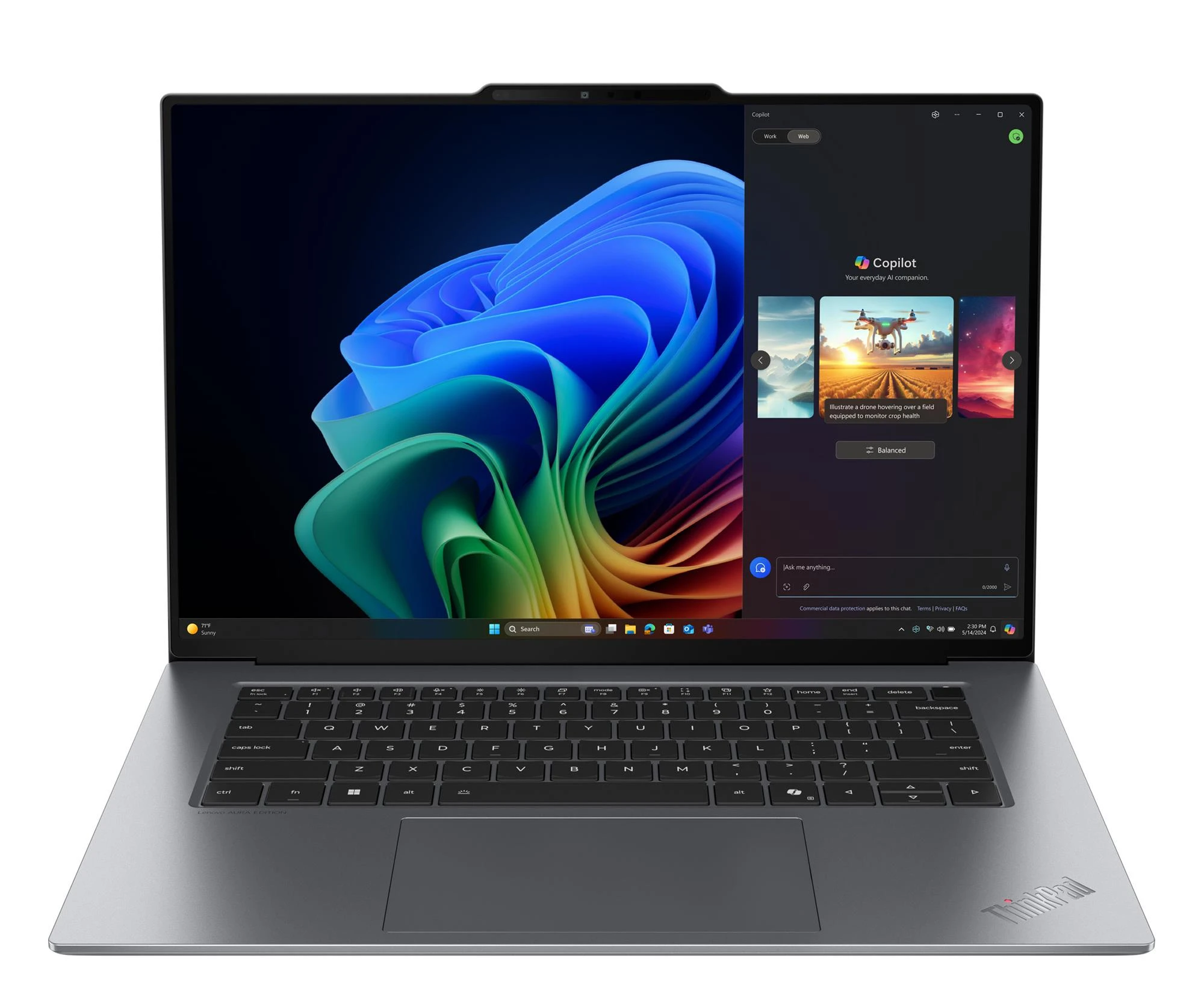 Lenovo ThinkPad X9-15 Ultra 7-258V/32GB/1TB/Win11P OLED (21Q60008PB) Процессор: Intel® Core™ Ultra 7 258V (8