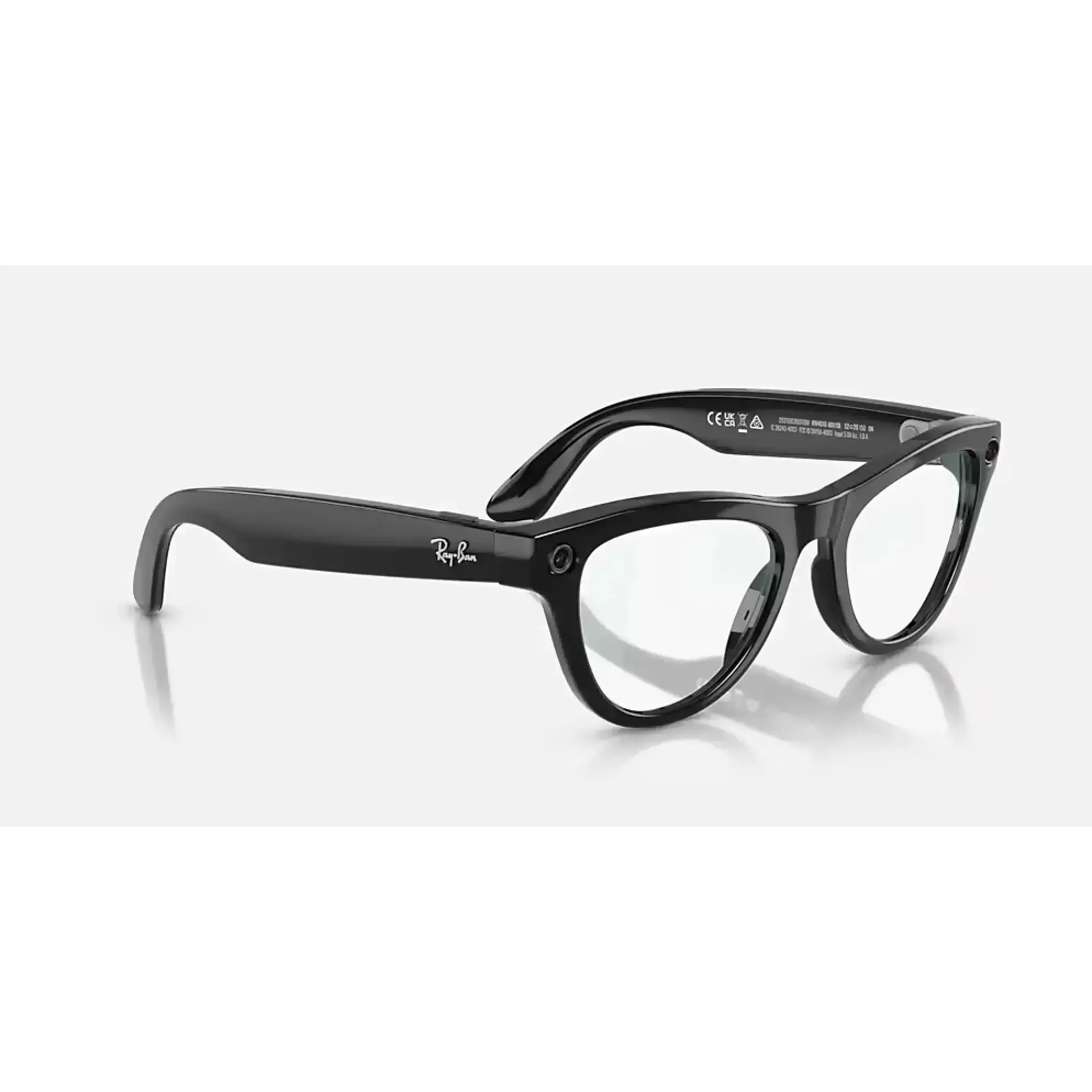 Смарт-окуляри Ray-Ban Meta Skyler Standard - Shiny Black / Clear (RW4010 601/SB 52-20)
