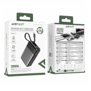 Acefast M21 20000mAh Black (6974316283898) (UA)