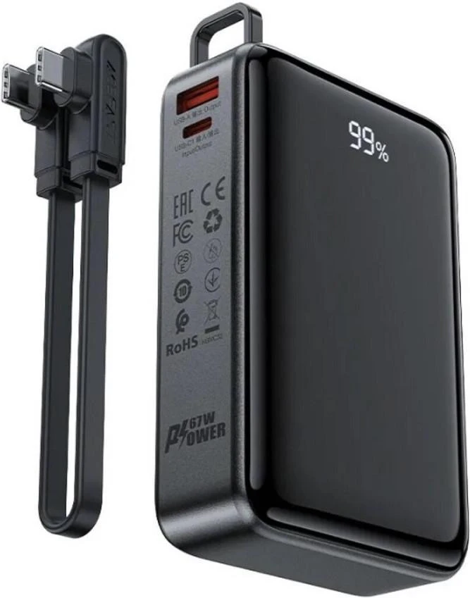 Acefast M14 20000mAh Black (6974316283966) (UA) Бренд: Acefast; Заряжаемые