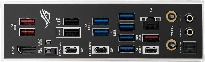 ASUS ROG STRIX X870E-H GAMING WIFI7 (90MB1M90-M0EAY0) (UA) Бренд: ASUS; Тип разъема CPU: Socket AM5;