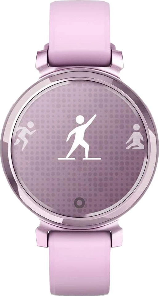 Смарт-годинники Garmin Lily 2 Metallic Lilac з лавандовим силіконовим ремінцем (010-02839-01/21)