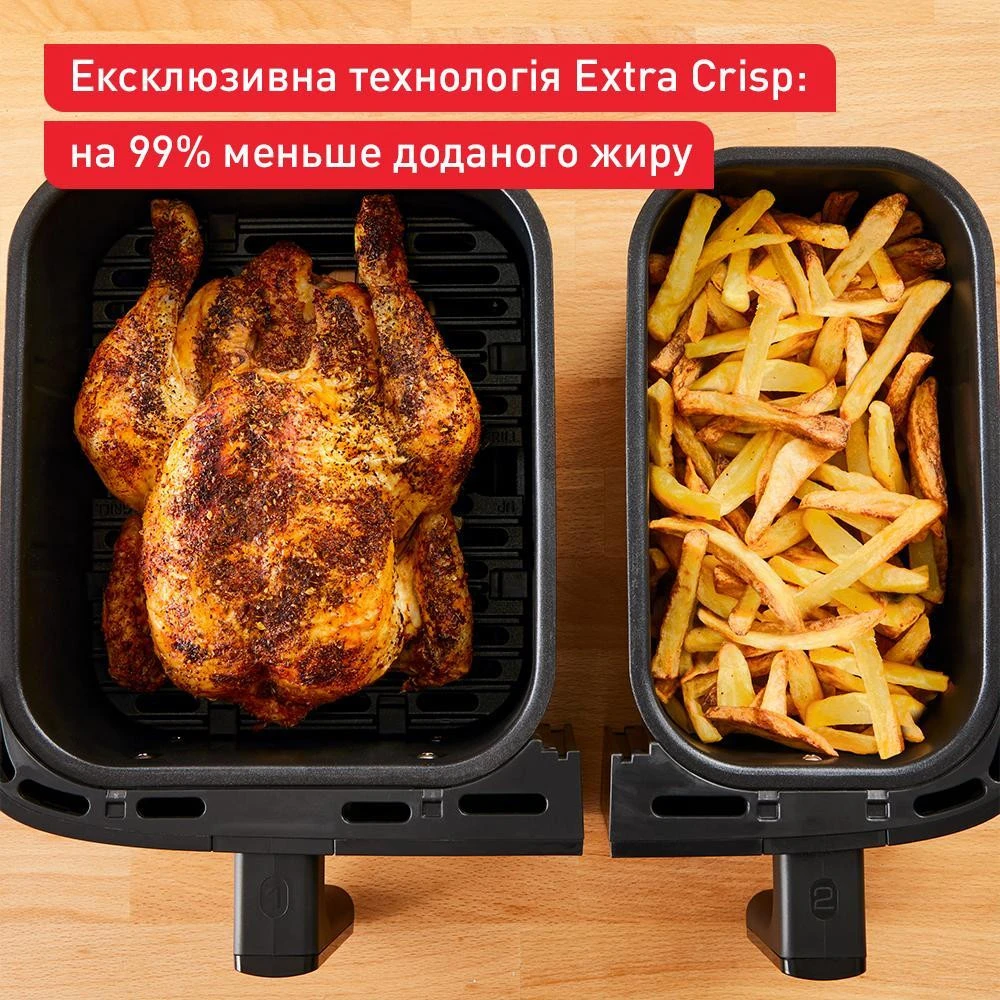 Tefal Dual Easy Fry & Grill Air Fryer EY905D10