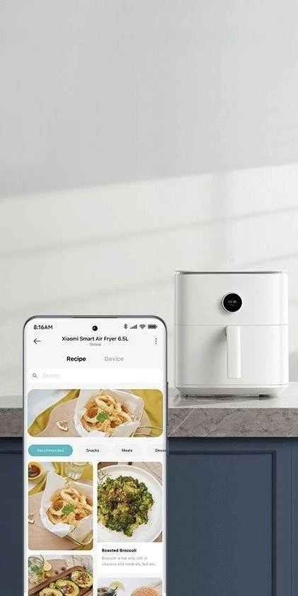 Xiaomi Mi Smart Air Fryer 6.5L MAF10 White