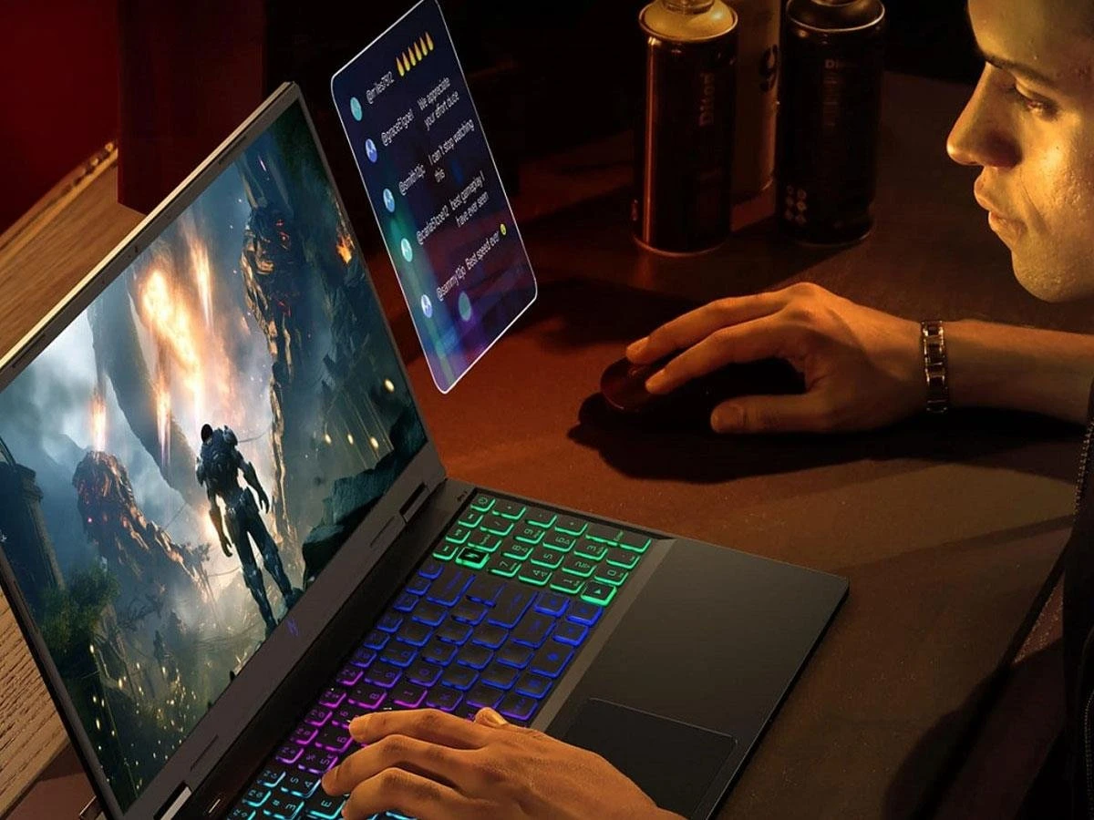 Acer Nitro 16 Ryzen 5-8645HS/64GB/512/Win11 RTX4050 180Hz (AN16-42 || NH.QPJEP.005) Процессор: AMD Ryzen™ 5 8645HS (6 ядер, 12