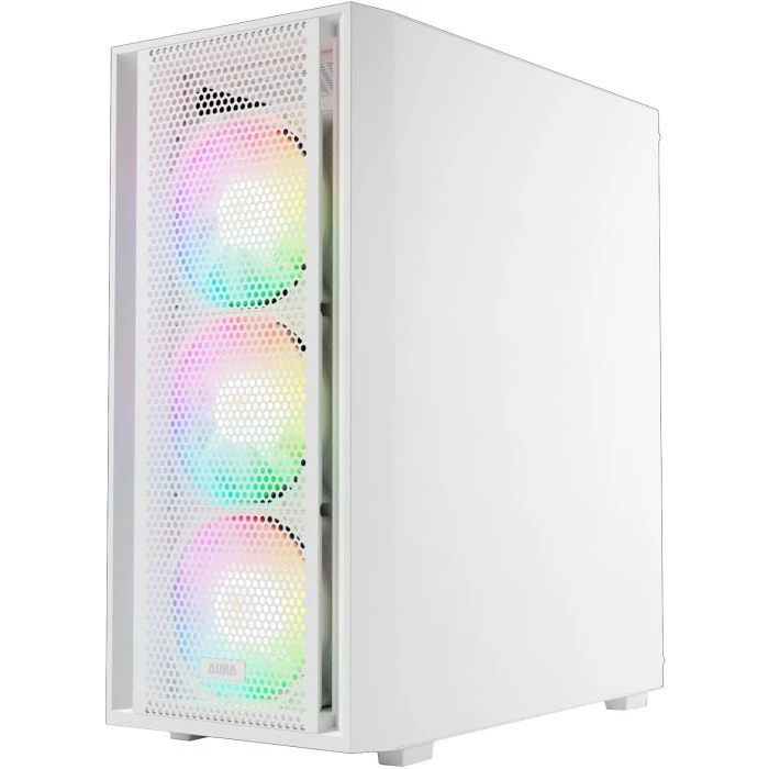 Gamdias AURA GC2 ELITE WH ARGB (4711514500622) (UA) ; Типоразмер: Miditower; Способ