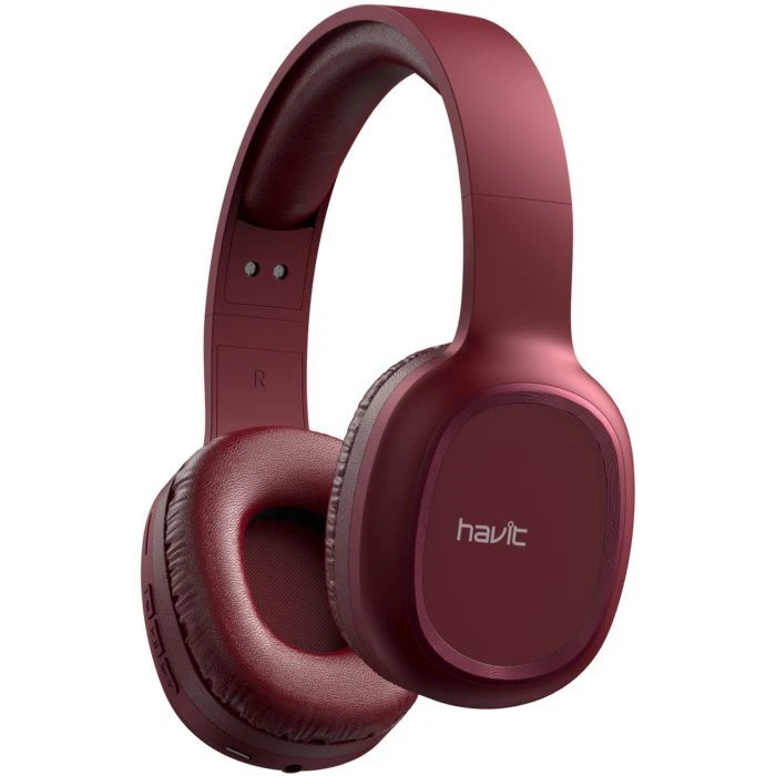 Навушники Havit HV-H2590BT Pro Red (6939119045722) (UA) ; Призначення: для телефону;